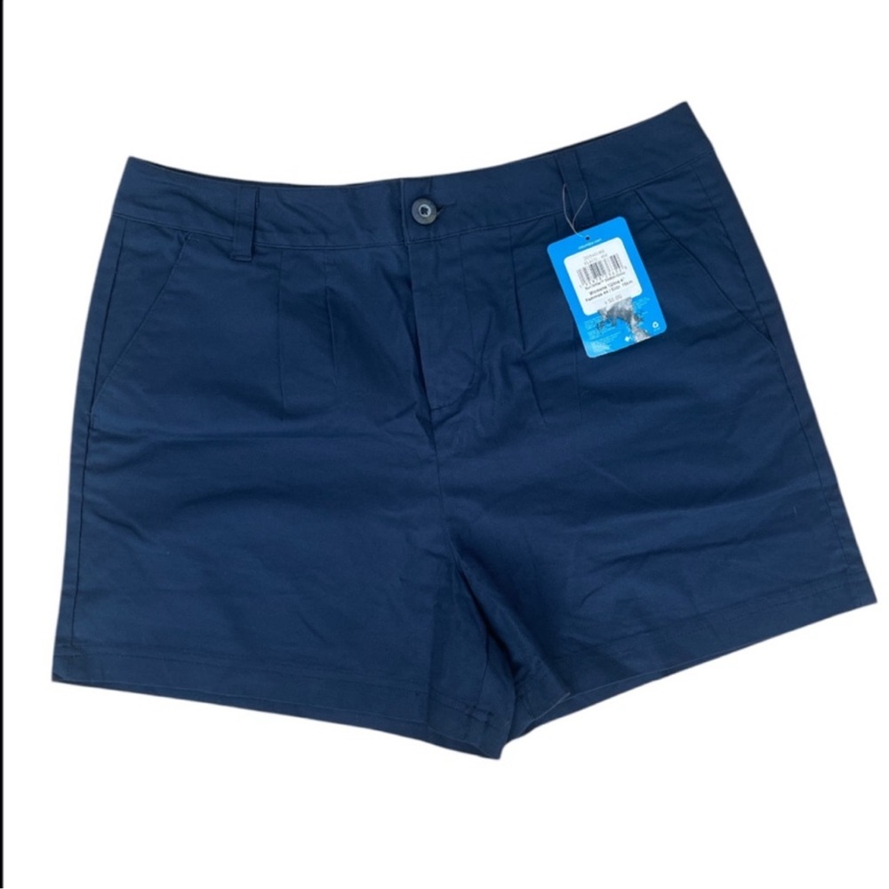 Columbia Sun Drifter Stretch Shorts Women’s Size 12 NWT Navy Hiking Travel